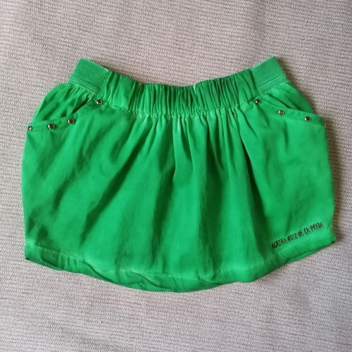 Agatha Ruiz De La Prada skirt for 10-year-old girl, new, cotton, green