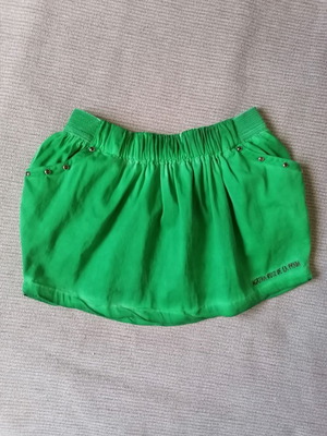 Agatha Ruiz De La Prada skirt for 10-year-old girl, new, cotton, green