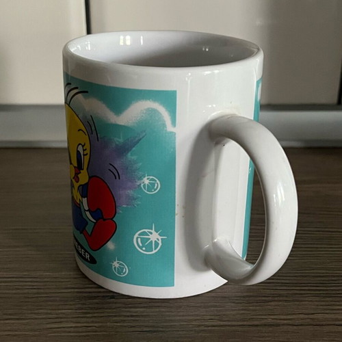 Tweety Mug used, Looney Tunes Warner Bros 1996