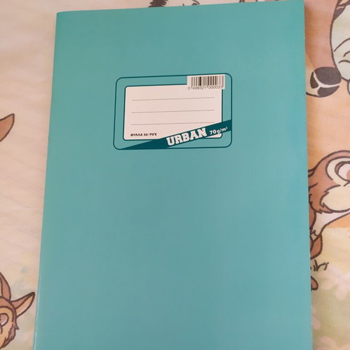 Notebooks pack of 7 assorted, spiral and flat sheets