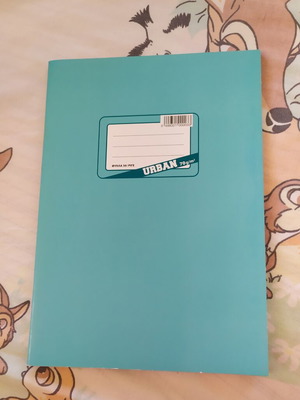 Notebooks pack of 7 assorted, spiral and flat sheets