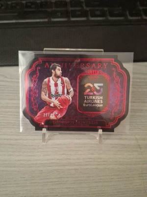 Panini Crown Royale Euroleague 2025 Georgios Printezis 25th Anniversary 31/49 new