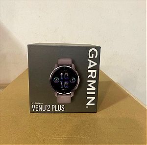Garmin Venu 2 Plus Stainless Steel 43mm Αδιάβροχο Smartwatch σφραγισμένο