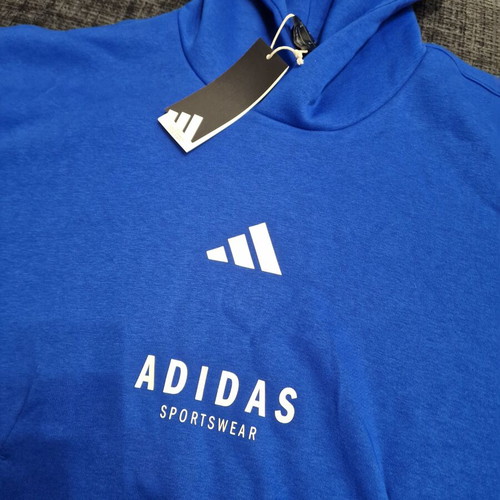 Adidas Royal Blue Tracksuit Set with Hoodie and Cargo Pants new