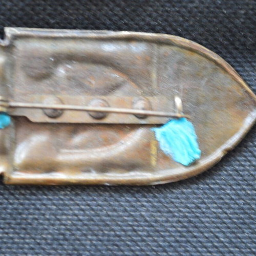 German Technical School 100 Years 1837-1937 Rare Pin used