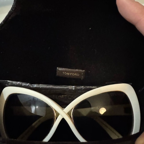 Tom Ford sunglasses like new, white