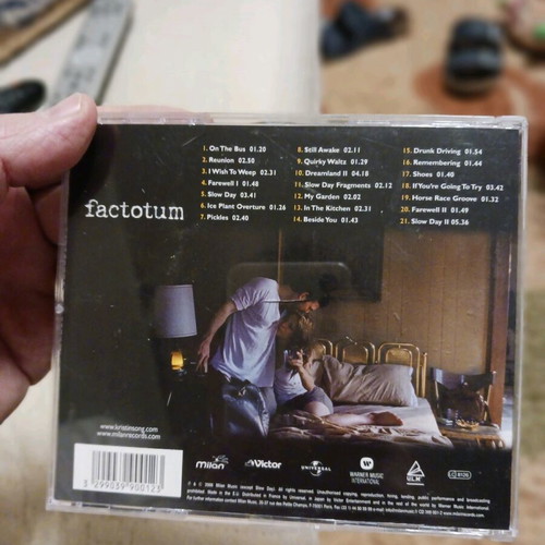 Factotum OST CD used