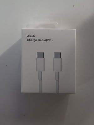 USB-C Charge Cable 2m new, white