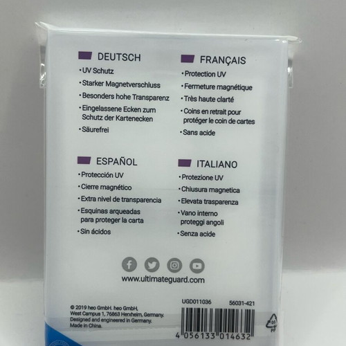 Ultimate Guard Magnetic Card Case 130pt new, premium protection