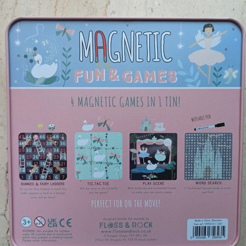 Magnetic 4-in-1 board game enchanted ballet new