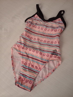 Admiral swimsuit for 3-year-old girl used, multicolor