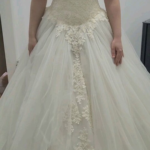 Wedding dress princely like new, size XS