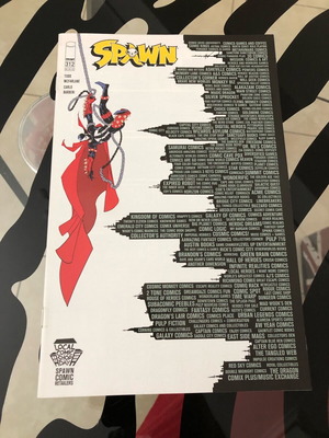 Spawn 312 NM/M ASM 700 Skyscrapers Homage Variant Cover new