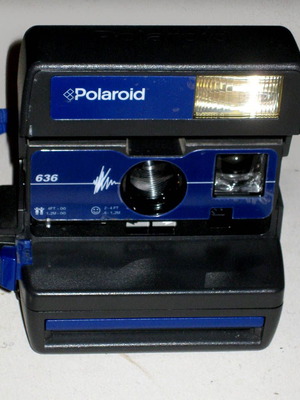 Polaroid 636 Closeup φωτογραφική μηχανή στιγμιαίας λήψης μεταχειρισμένη, vintage μοντέλο