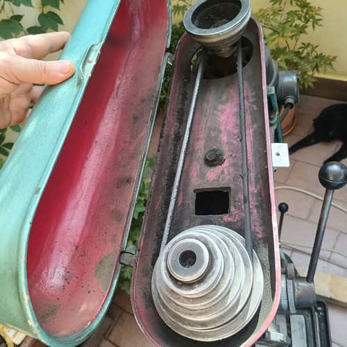 Column drill machine used, professional 380 volts
