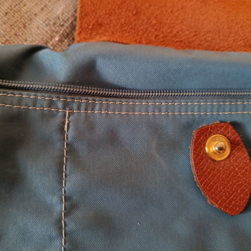 Longchamp Les Pliages Backpack like new, blue, waterproof material