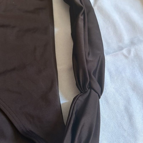 Bikini set like new, size M/L, black and silver