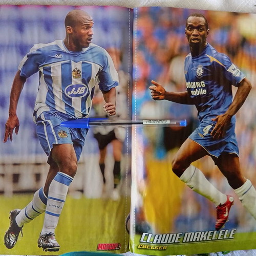 Match Football Magazine used, issue 11-17/10/2005 with Newcastle poster