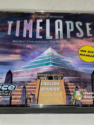 Timelapse PC game like new, adventure, 4 CDs, Fat Jewel Case