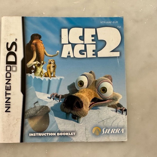 Ice Age 2 Instruction Manual