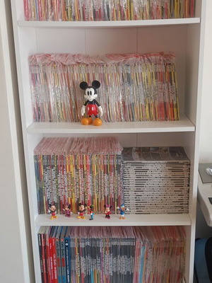 Disney comic collection ~610 issues including Mickey Mouse, Komix, Donald