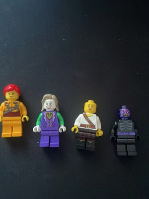 Lego figures used, pack