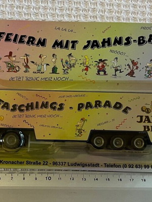 Jahns Brau Beer Advertising Truck - Trailer like new