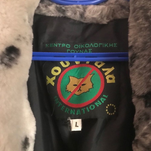 Ecological fur used, size Large, very warm