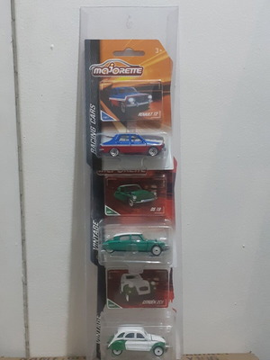 Majorette French toy cars pack, like new