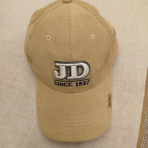 Corduroy John Deere Baseball Cap like new, beige