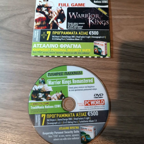 Warrior Kings PC game used
