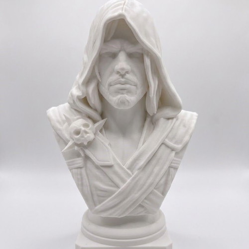 3D Printed Assassin’s Creed IV Edward Kenway Bust 17cm