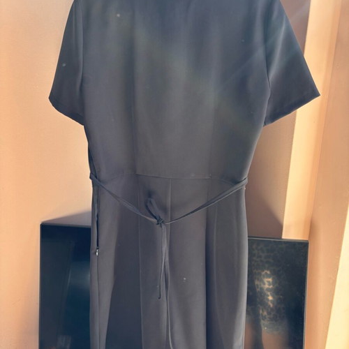 Rinascimento dress black medium like new with shoulder details