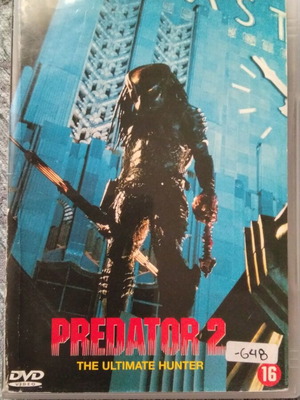 Predator 2 DVD μεταχειρισμένο, δράσης επιστημονικής φαντασίας με υπότιτλους
