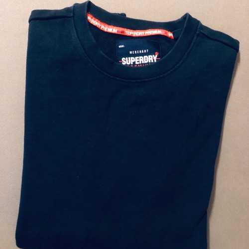 Superdry blue shirt size M used in excellent condition