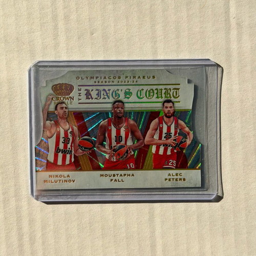 Crown Royale Euroleague King's Court Milutinov - Fall - Peters GOLD 9/10 new