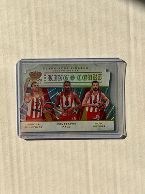 Crown Royale Euroleague King's Court Milutinov - Fall - Peters GOLD 9/10 new
