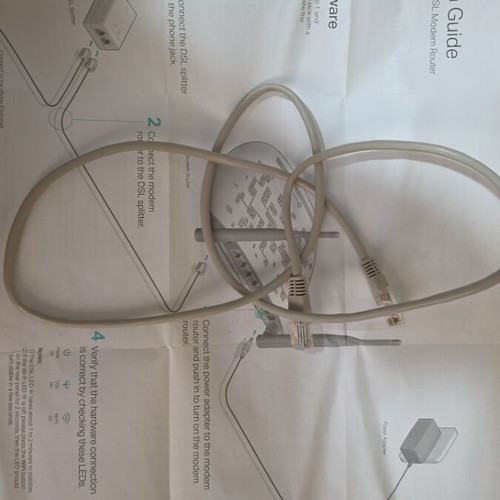 TP-LINK Wireless USB VDSL/ADSL Router like new