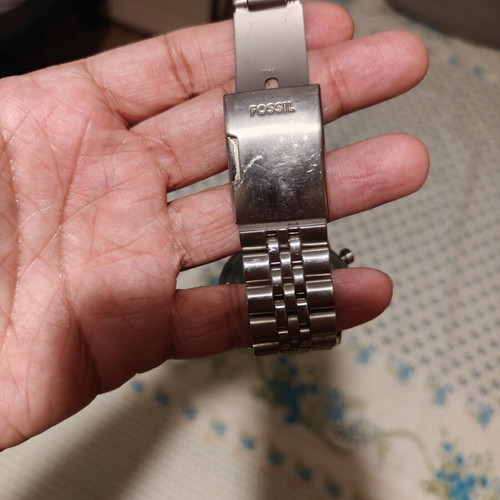 Fossil Watch Men FS4784 used with marks on case, complete bracelet