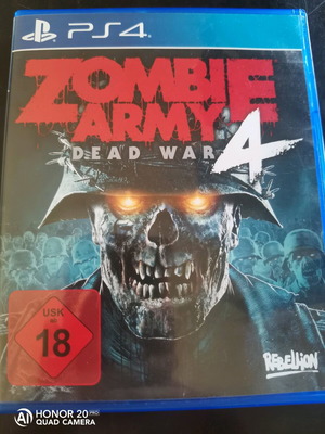 Zombie Army 4 PlayStation 4 game like new