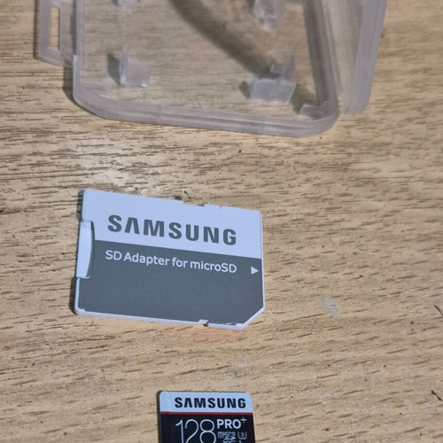 Samsung microSDXC 128GB Pro Plus+ like new with adapter
