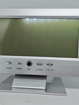 Ψηφιακό επιτραπέζιο ρολόι DS-8082 με Voice Control και οπίσθιο φωτισμό σαν καινούργιο