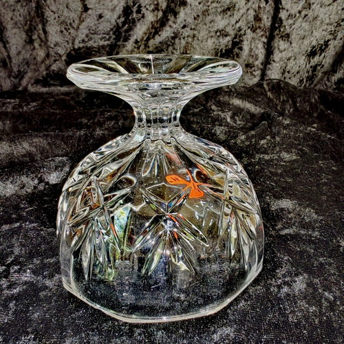 Vintage crystal dessert bowls like new