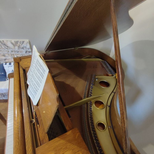 Chappell London Baby Grand Piano used, 135 cm with bench
