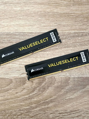 Corsair Value Select DDR4 8GB (2x4GB) 2133MHz RAM modules