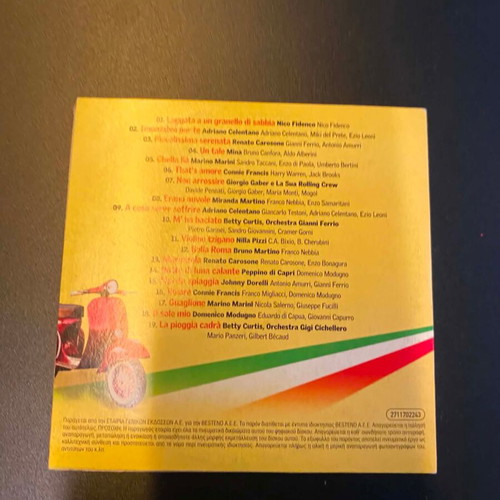 Italian music CD pack of 4, like new