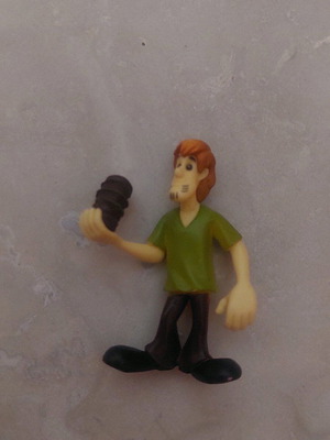 Shaggy Rogers figure like new, 6cm