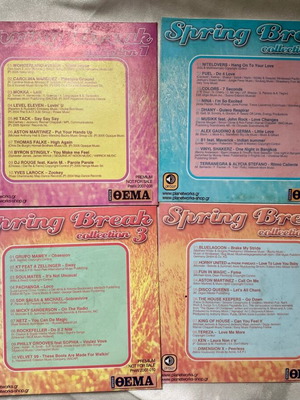 Spring Break Collection 4 CDs used, pop