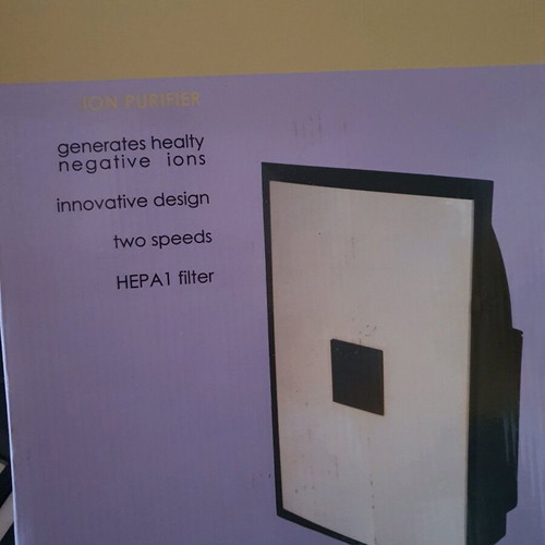 Air purifier 40W for 50m² like new with HEPA and activated carbon filter