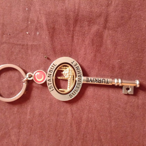 Keychain souvenir new from Istanbul